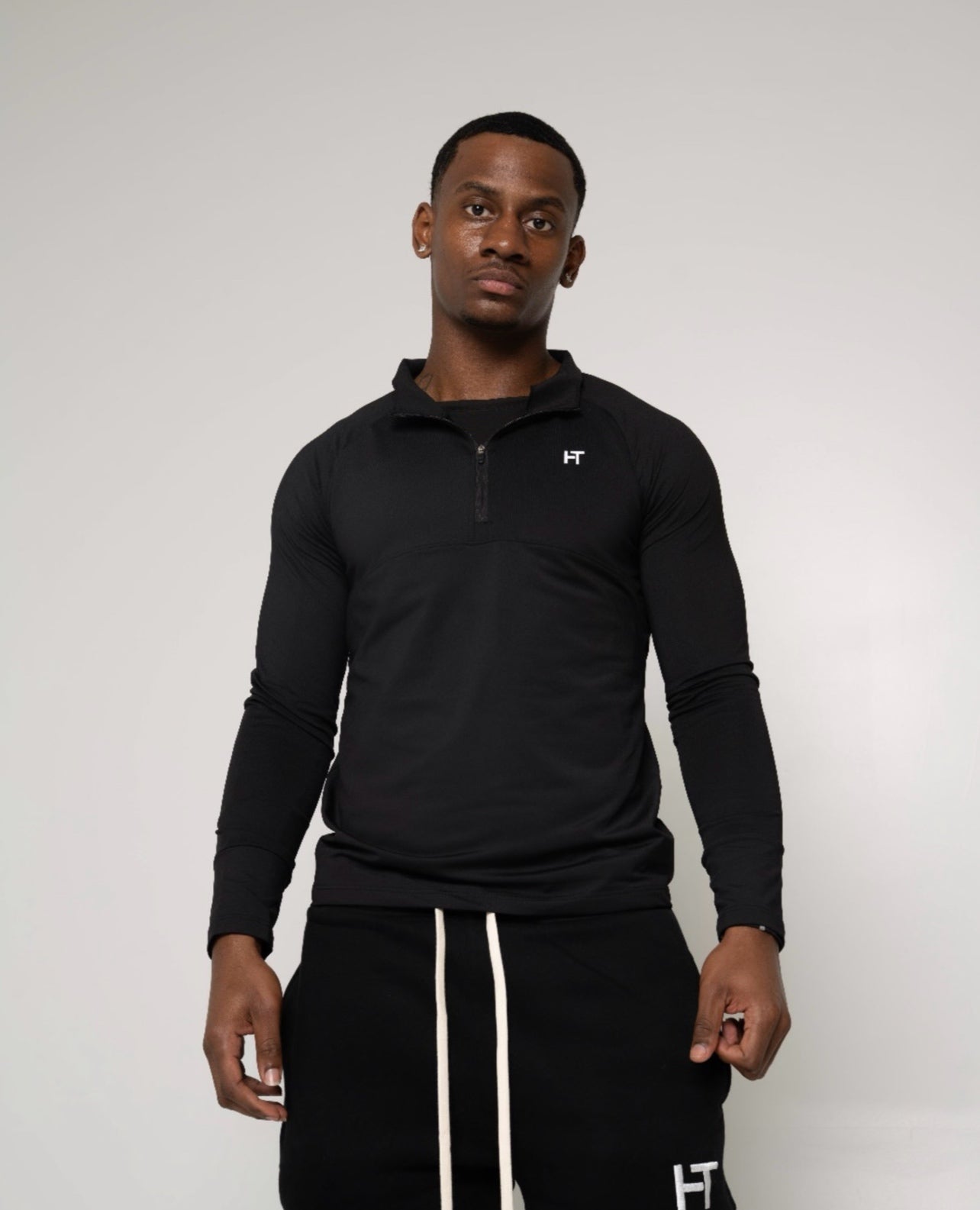 Men's Half Zip Workout Jacket | Activewear Layer – Hometown Worldwide