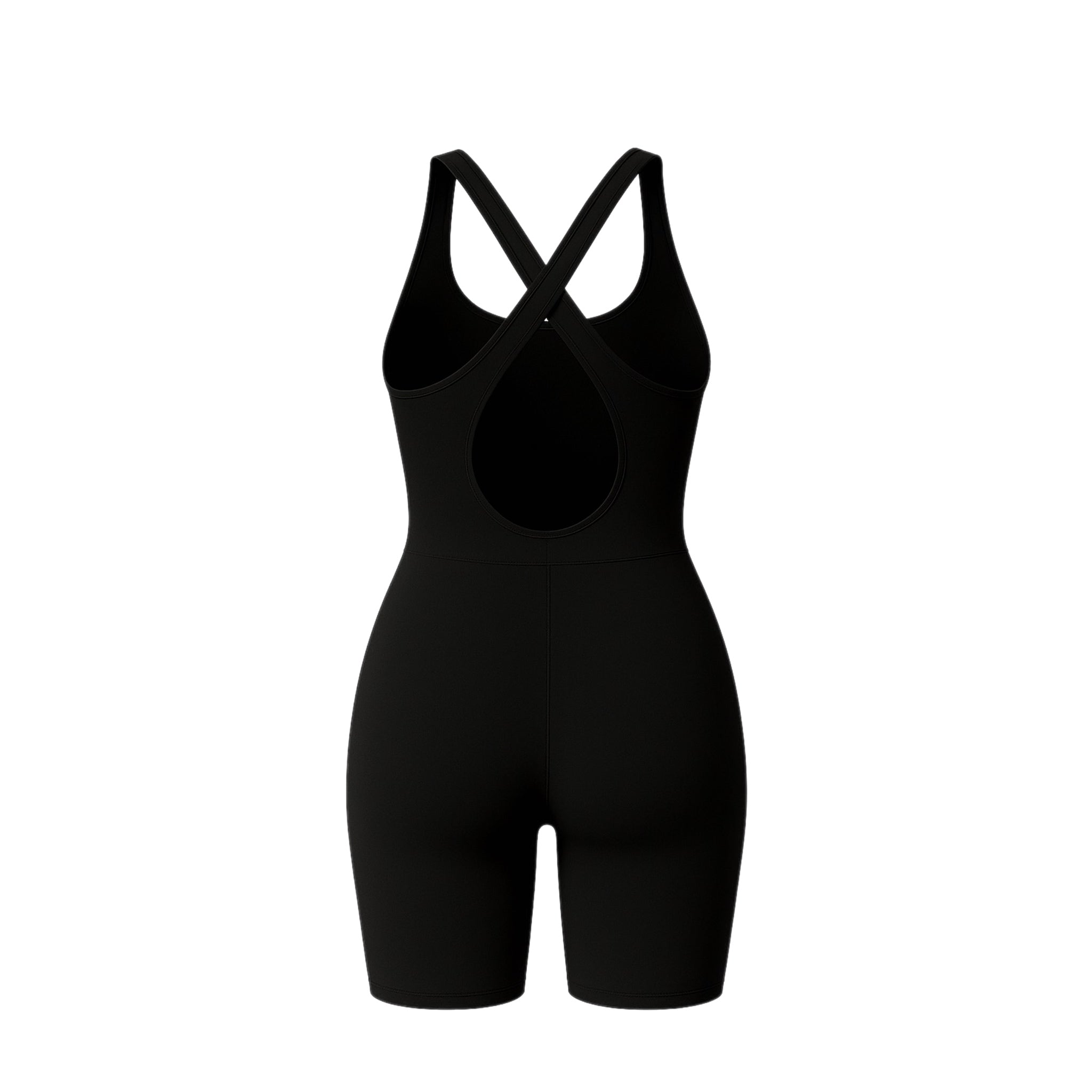 FormFlex Strappy Romper (Cross-Back Contour Fit)