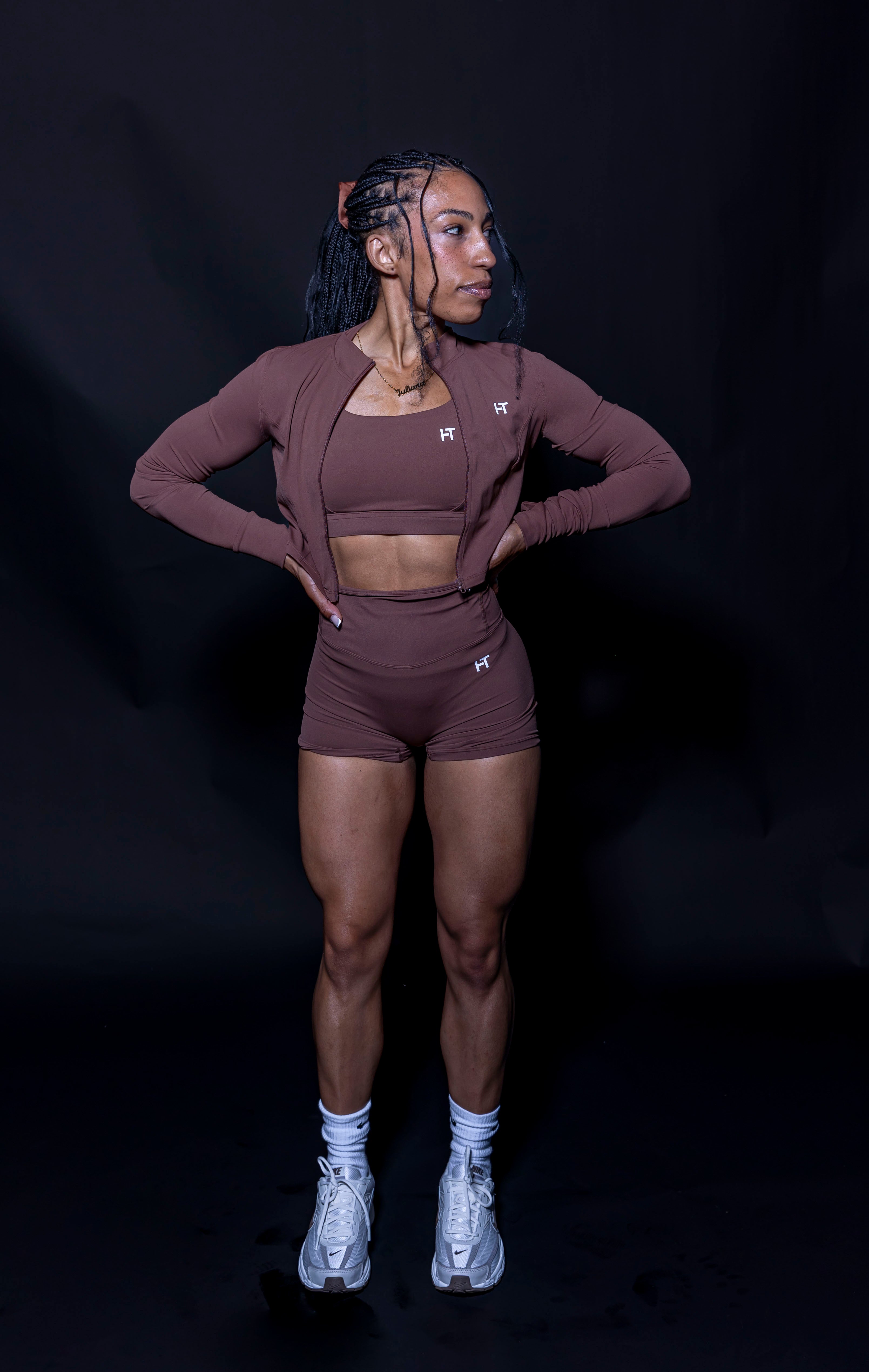 CoreFlex Cropped Zip Jacket