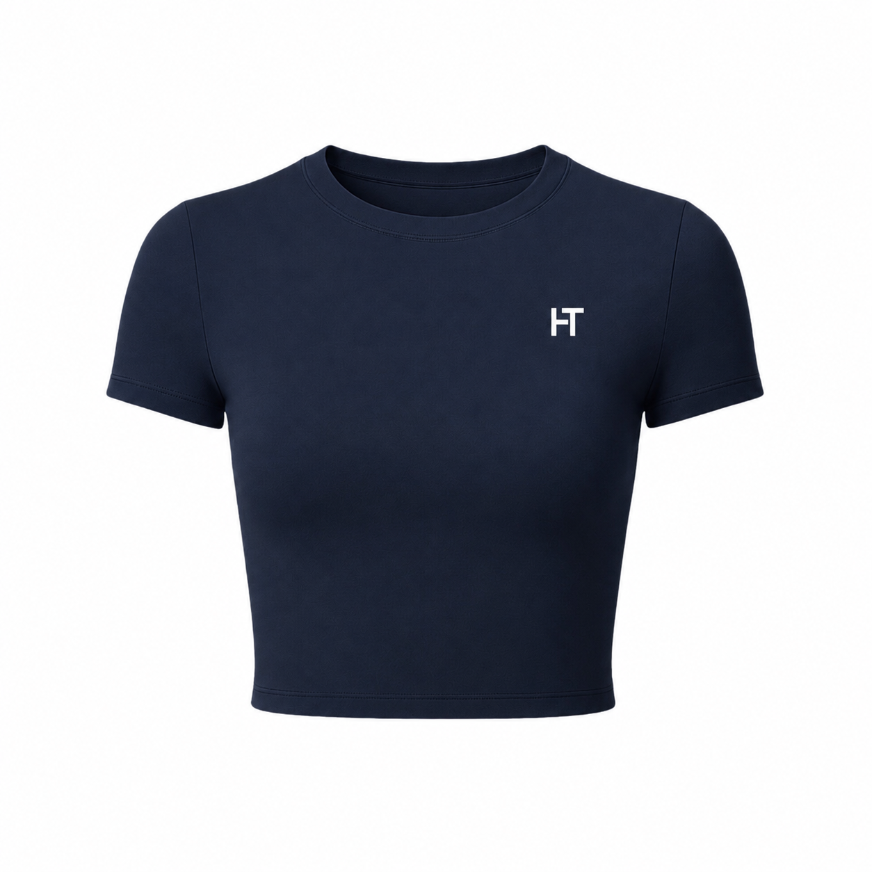 Daily Crop Top - Navy Blue