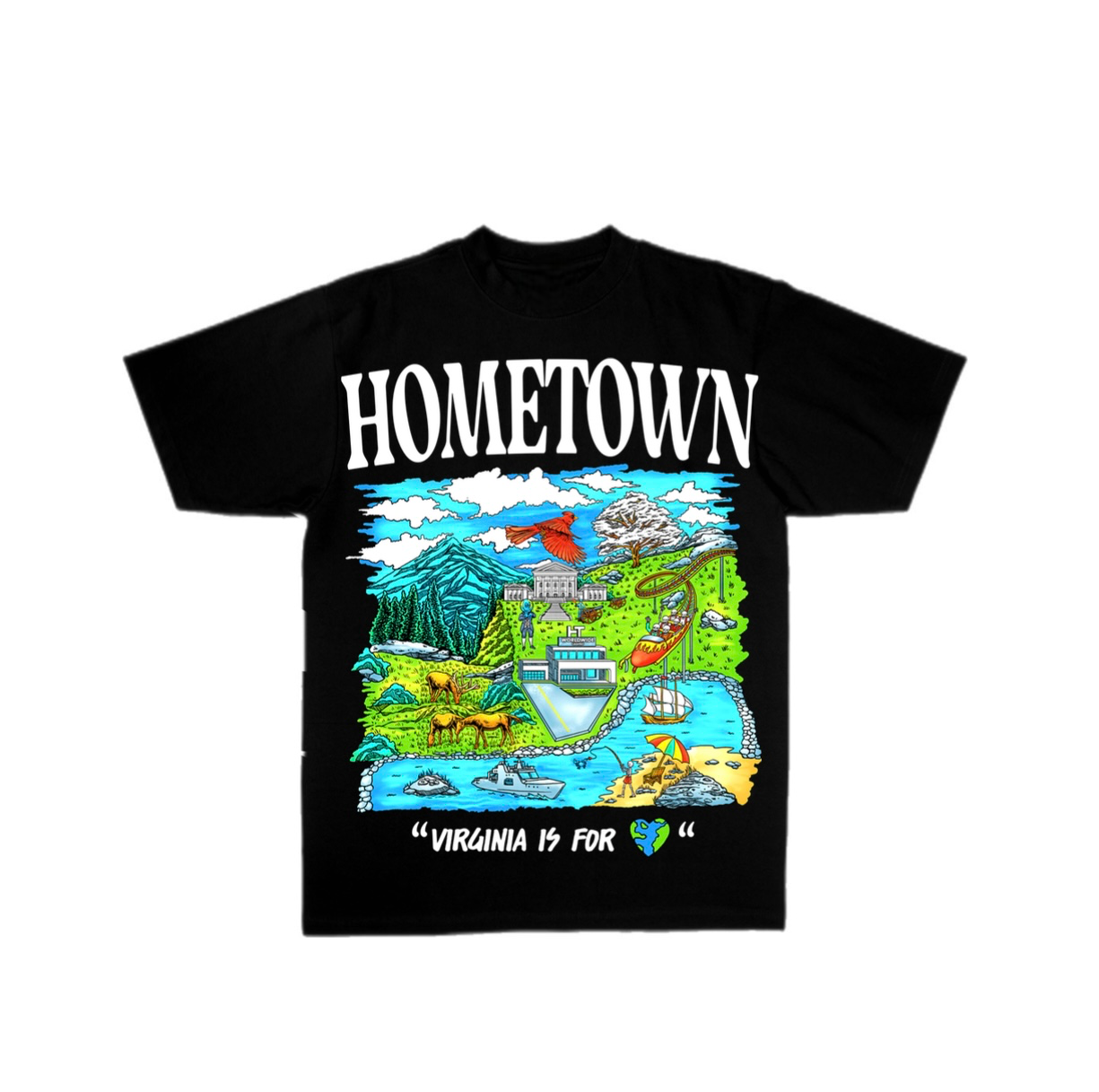 State of Virginia Tee - Hometown Worldwide