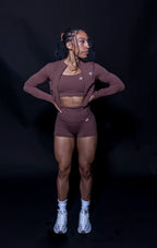 CoreFlex Cropped Zip Jacket