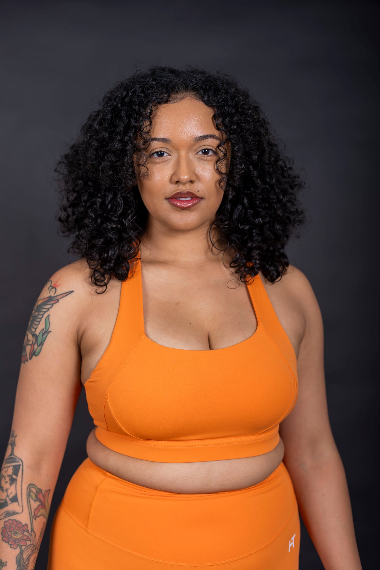 Motion Sports Bra - Orange