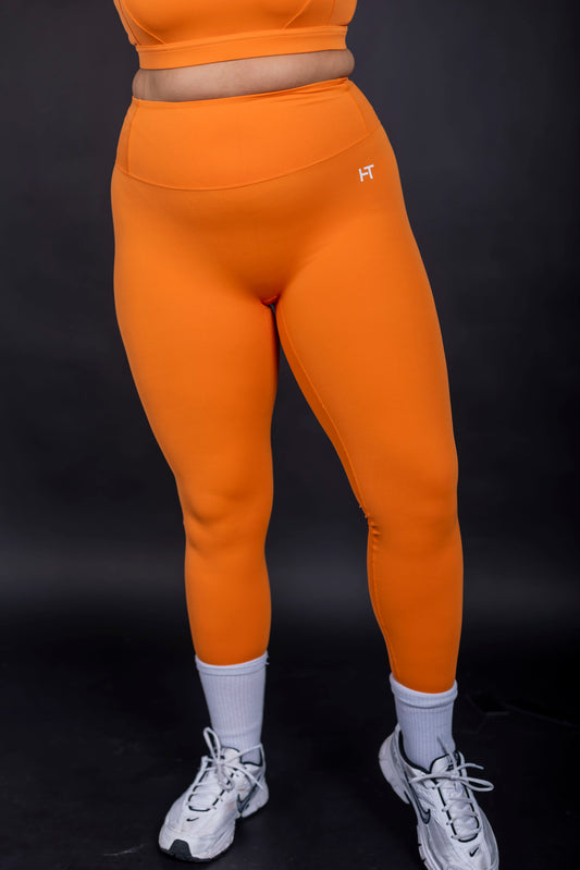 Active Leggings - Orange