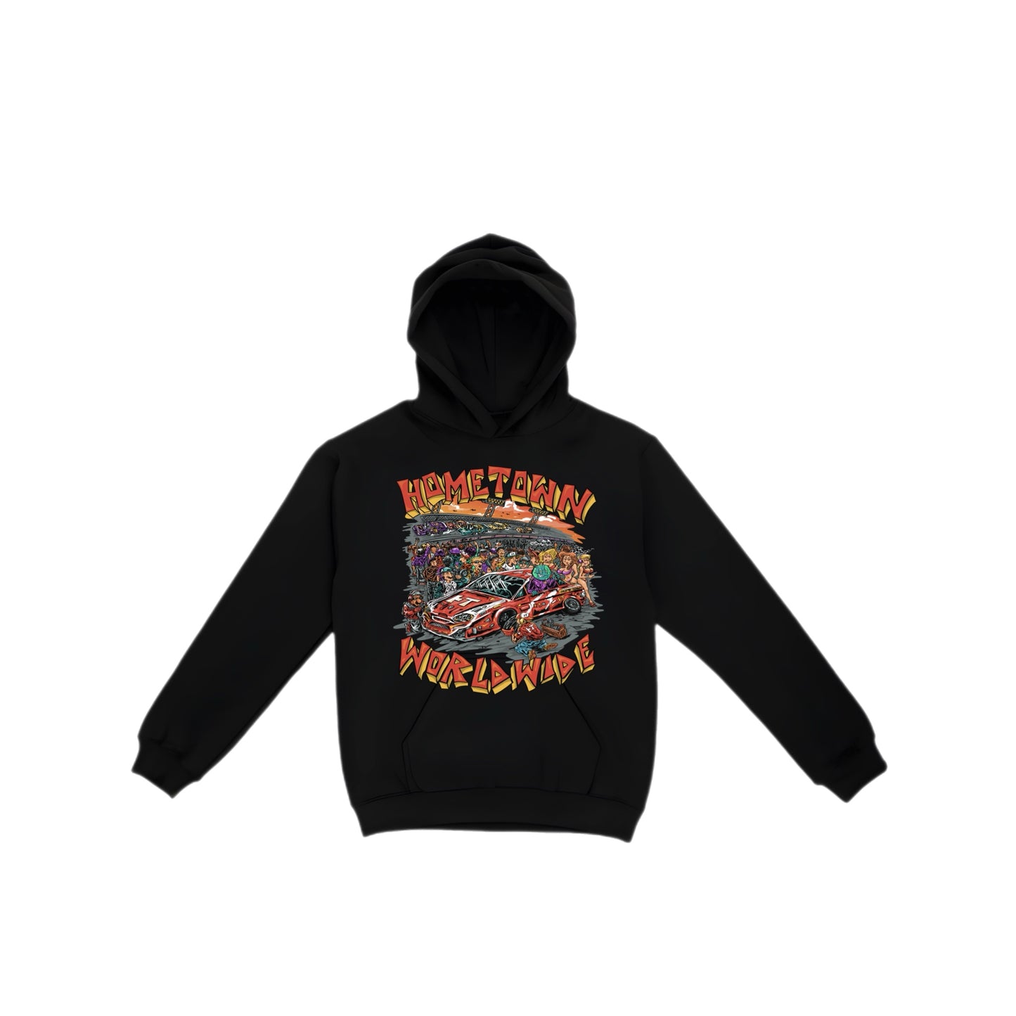 Pitstop Racecar Hoodie