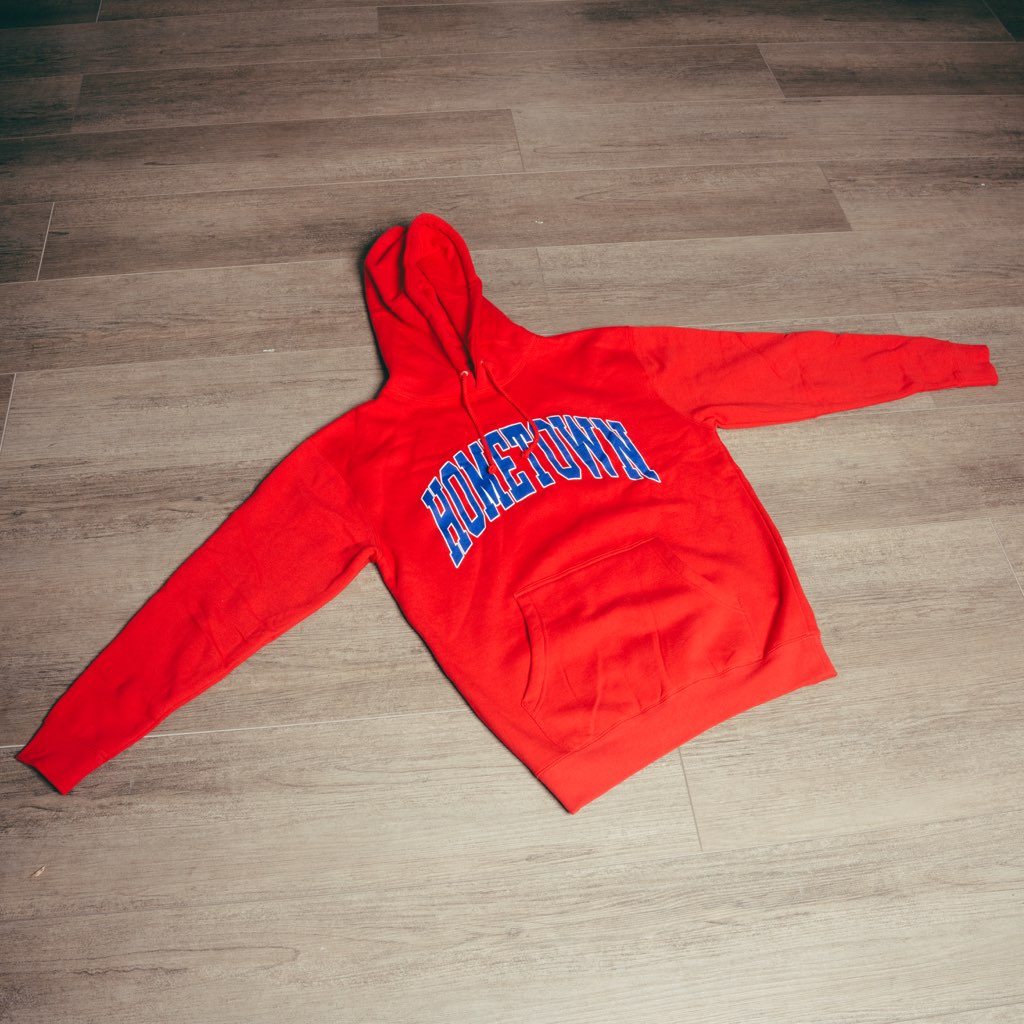 Classic Arch Hoodie - Red