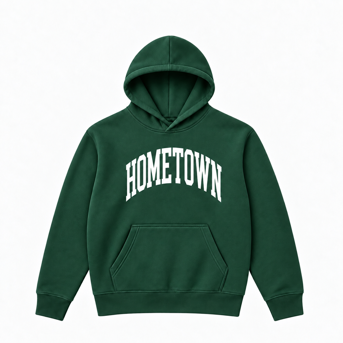 Heritage Arch Hoodie - Forrest Green