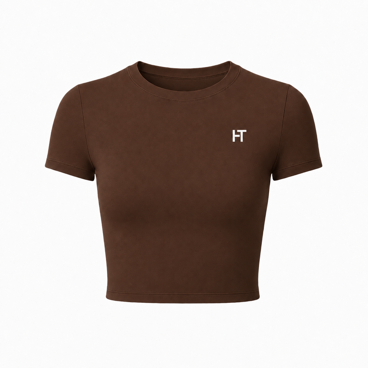 Daily Crop Top - Brown